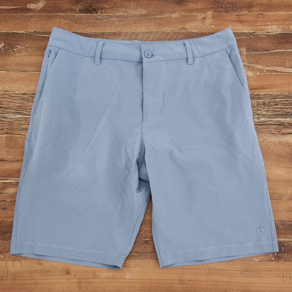 Hang Ten Blue Flat Front Shorts